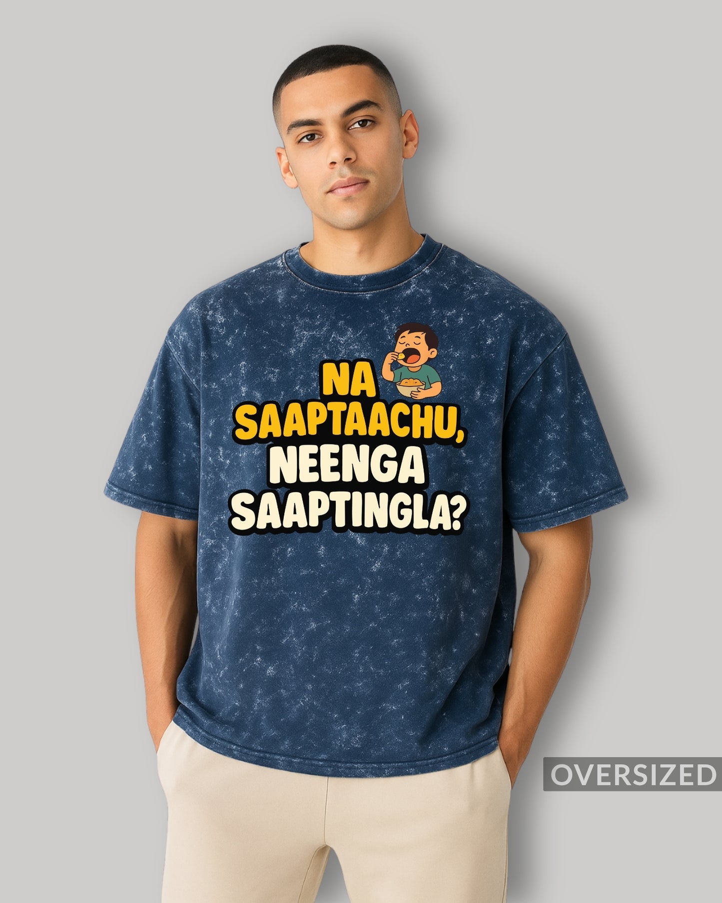NEENGA SAAPTINGLA? T-SHIRT