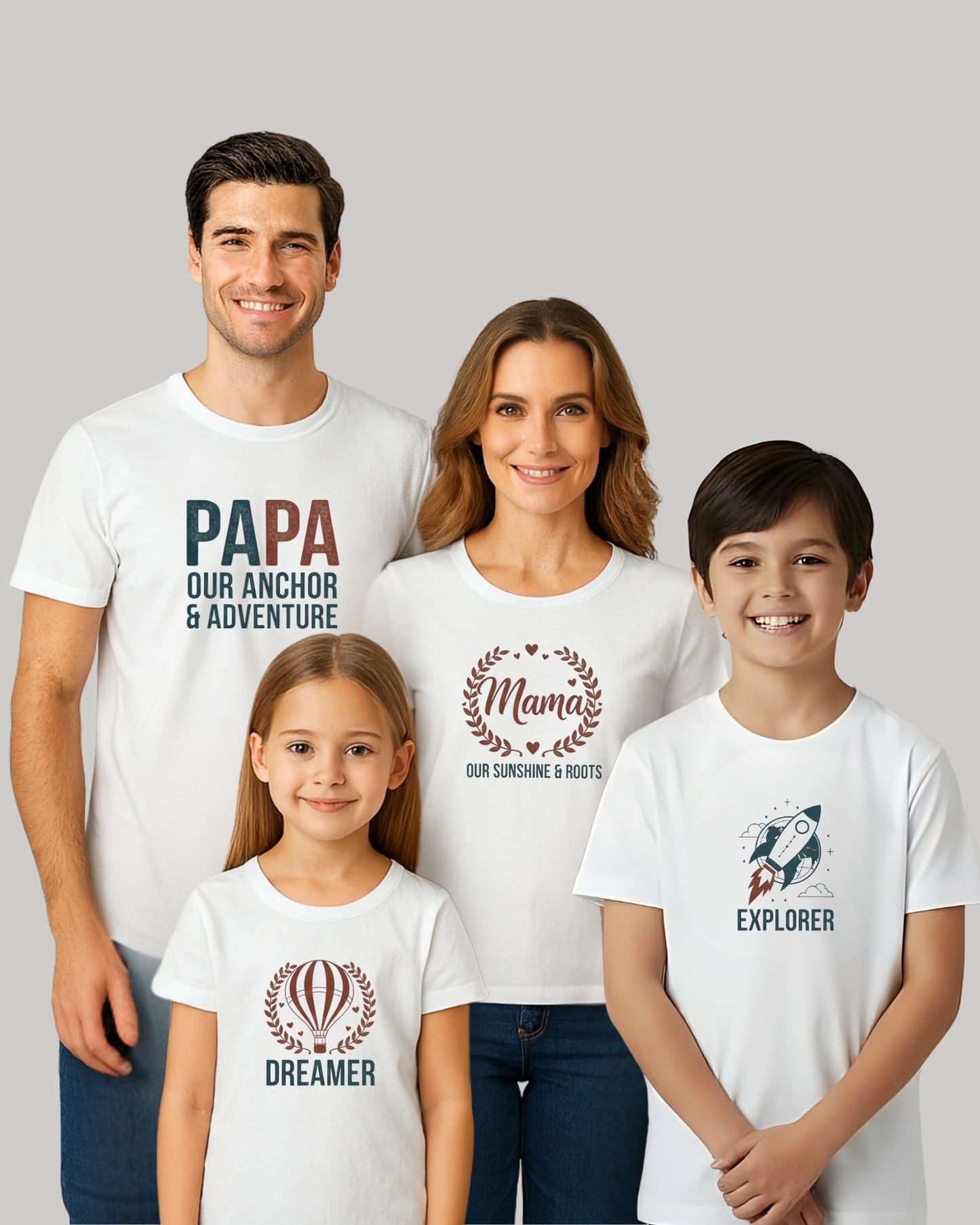 PAPA ADVANTURE Family T-Shirt – Girls