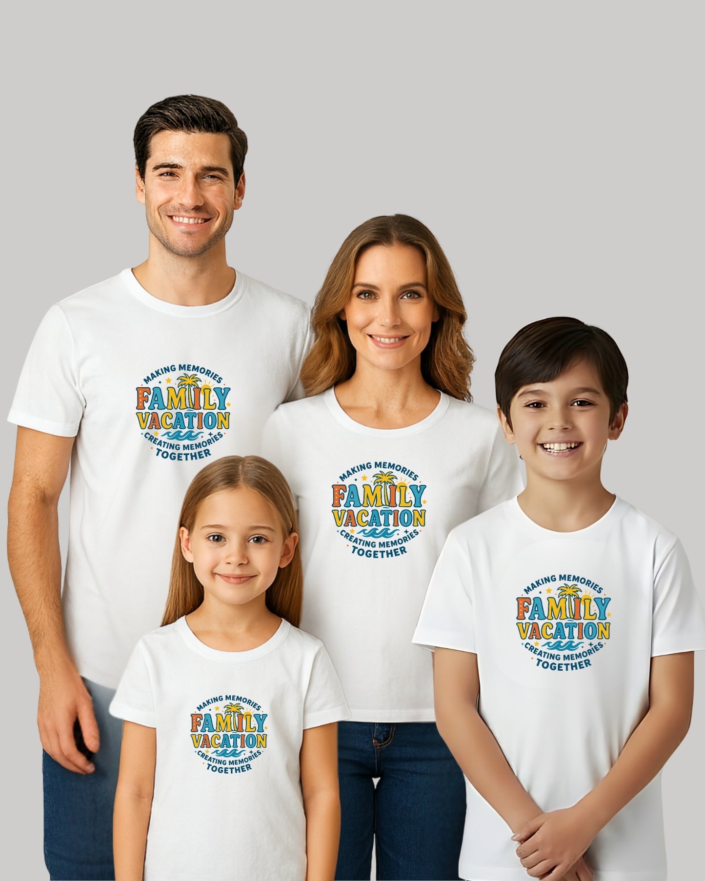 FAMILY VACATION Family T-Shirt – Girls
