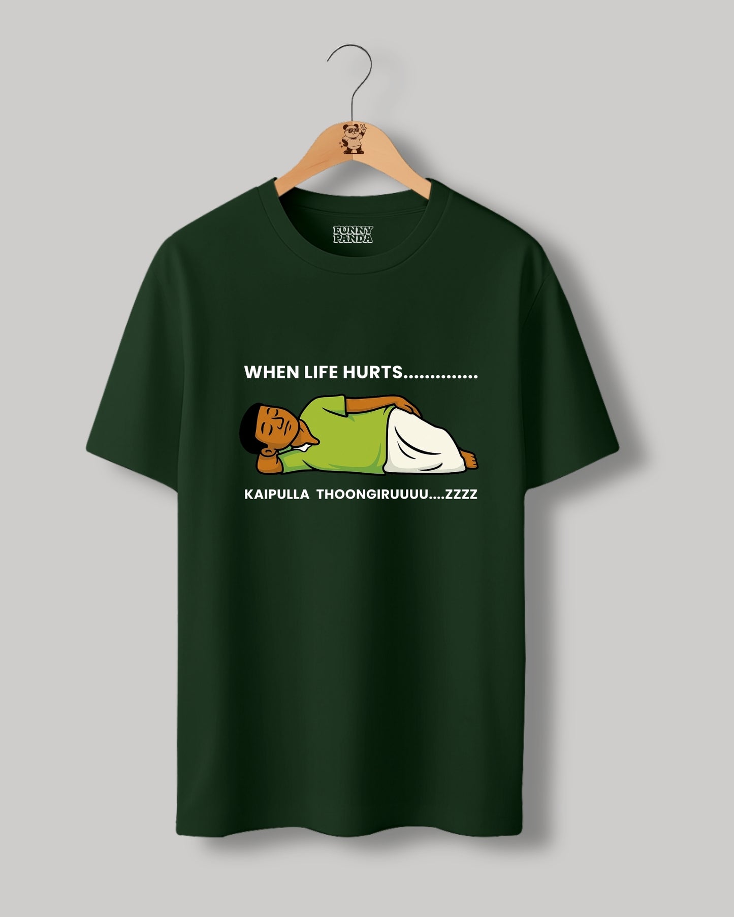 LIFE HURTS THOONGIRUU TSHIRT