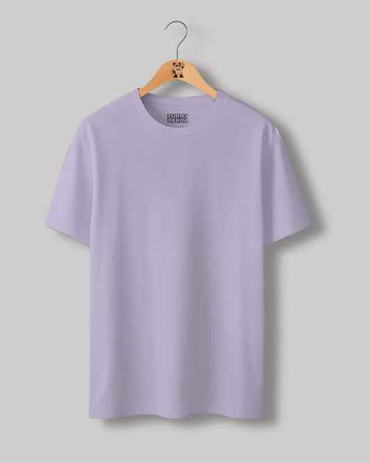 CLASSIC FIT LAVENDER PLAIN UNISEX T-SHIRT