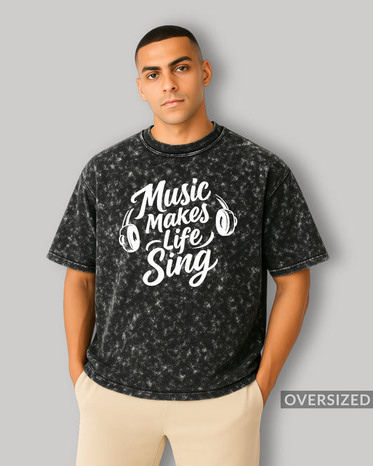 MUSIC MAKES LIFE SING TEE