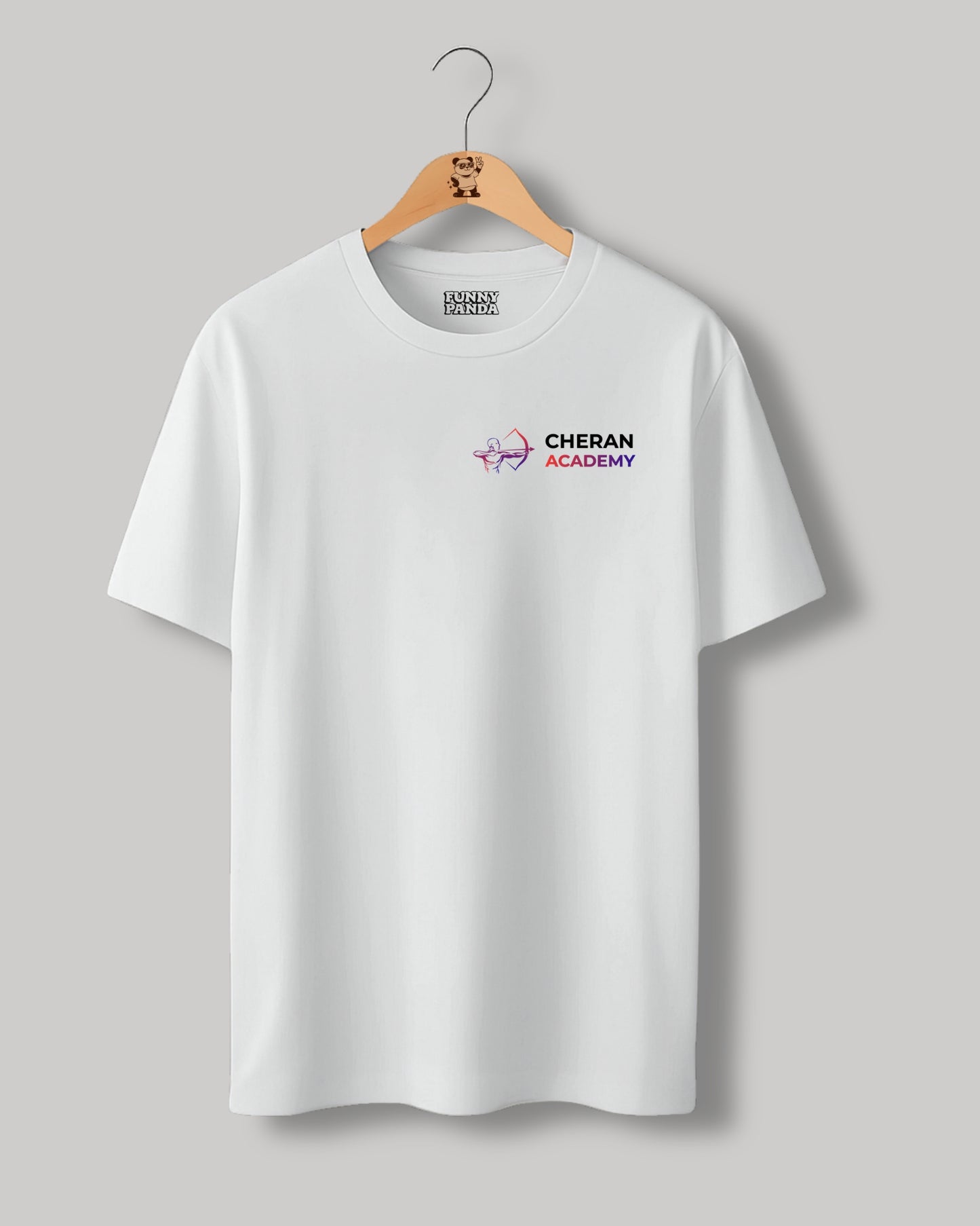 CHERAN ACADEMY WHITE TEE