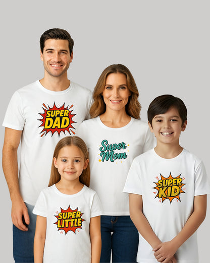 SUPER DAD  Family T-Shirt – Girls