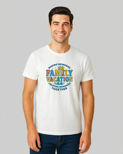 FAMILY VACATION Family T-Shirt – Men