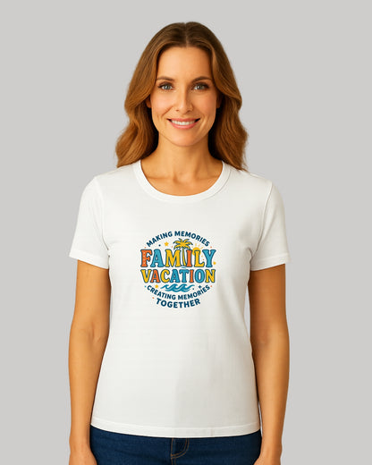 FAMILY VACATION Family T-Shirt – Women