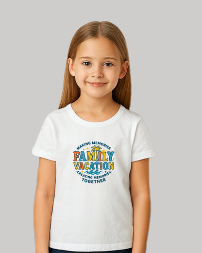 FAMILY VACATION Family T-Shirt – Girls