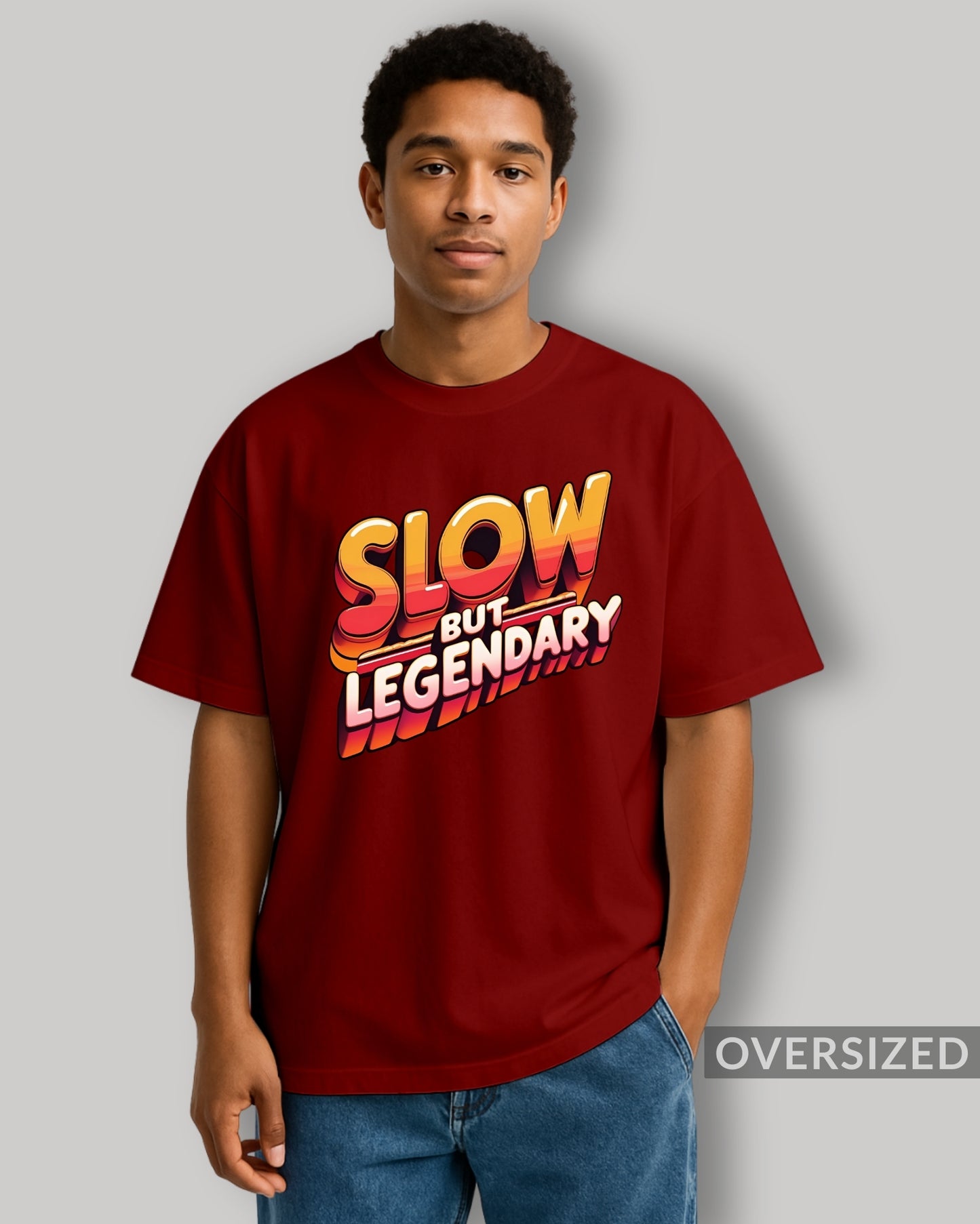 SLOW LEGENDRY OVERSIZED TSHIRT