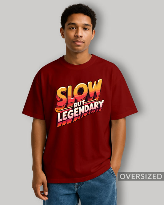SLOW LEGENDRY OVERSIZED TSHIRT
